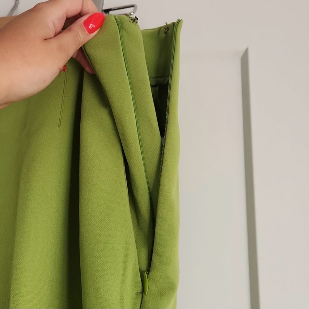 Dynamite Lime Green Women's Blazer Pantsuit Jacket - Picture 7 of 9